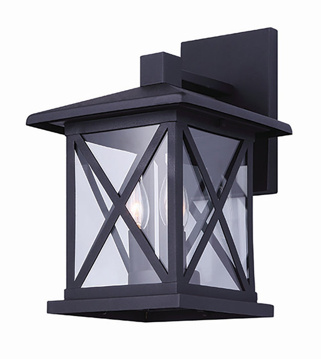 Canarm IOL403BK Three Light Outdoor Lantern, Black