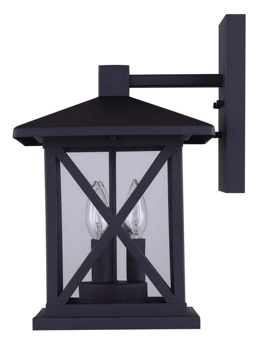 Canarm IOL403BK Three Light Outdoor Lantern, Black
