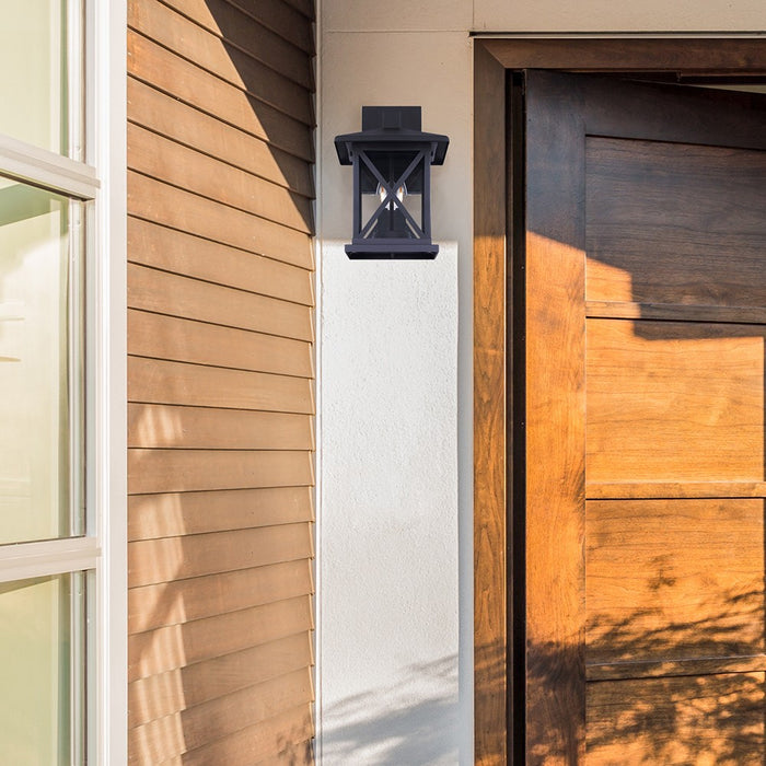 Canarm IOL403BK Three Light Outdoor Lantern, Black