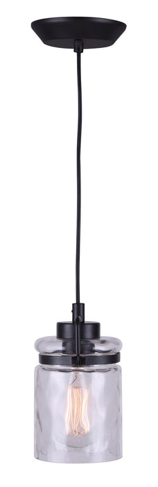 Canarm IPL707A01GPH One Light Pendant, Graphite