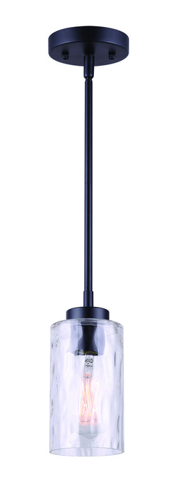 Canarm IPL754A01BK One Light Pendant, Black