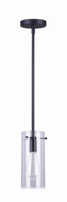 Canarm IPL759A01BK One Light Pendant, Black