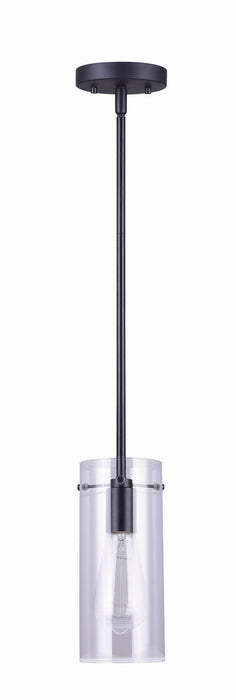 Canarm IPL759A01BK One Light Pendant, Black