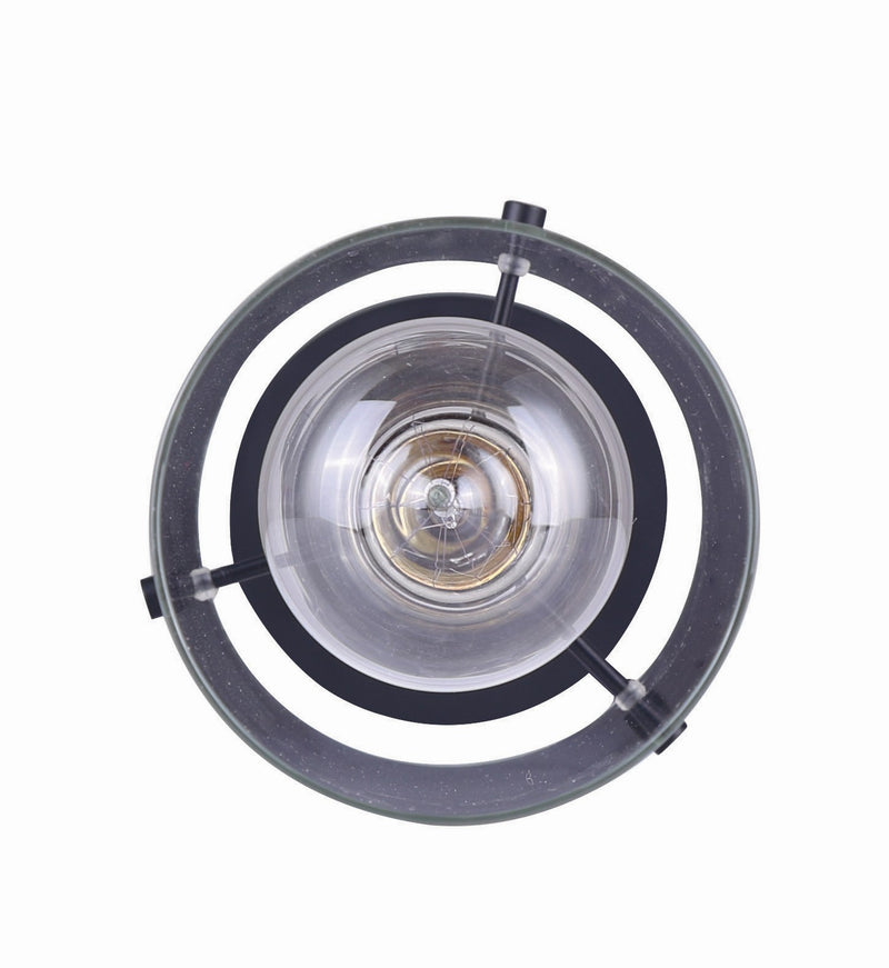 Canarm IPL759A01BK One Light Pendant, Black