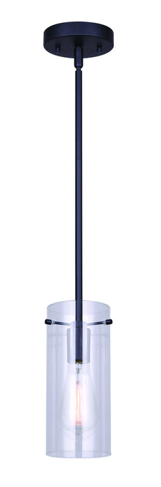 Canarm IPL759A01BK One Light Pendant, Black