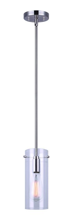 Canarm IPL759A01BN One Light Pendant, Brushed Nickel