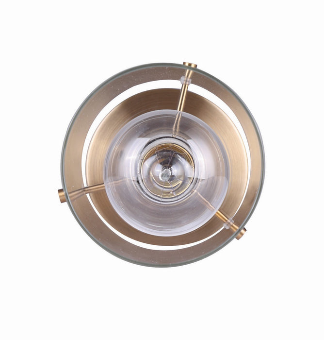 Canarm IPL759A01GD One Light Pendant, Gold