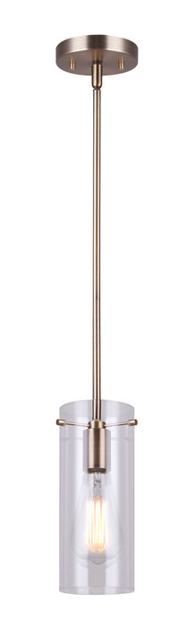 Canarm IPL759A01GD One Light Pendant, Gold