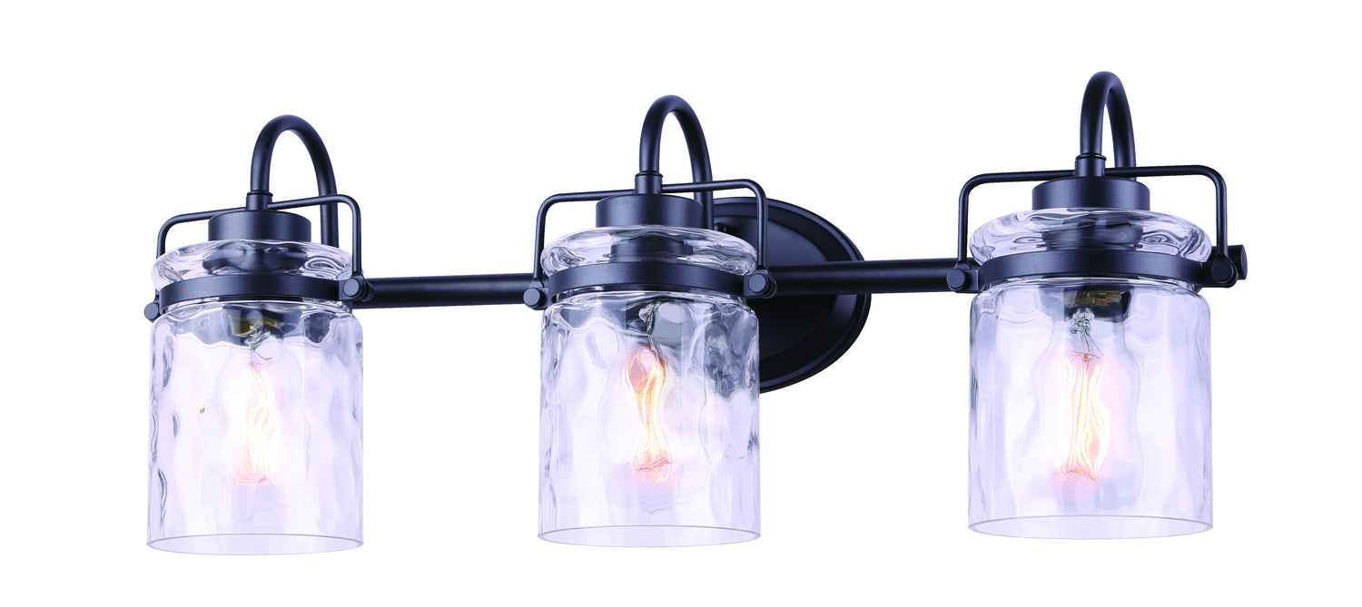 Canarm IVL707A03GPH Three Light Vanity, Graphite