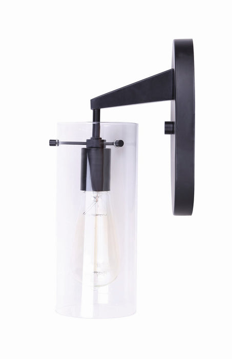 Canarm IVL759A01BK One Light Vanity, Black