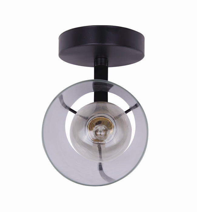 Canarm IVL759A01BK One Light Vanity, Black