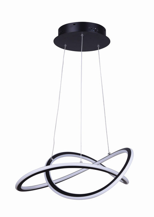 Canarm LCH155A21BK LED Chandelier, Black