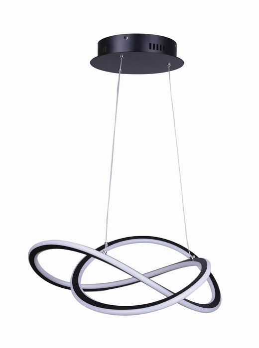 Canarm LCH155A21BK LED Chandelier, Black
