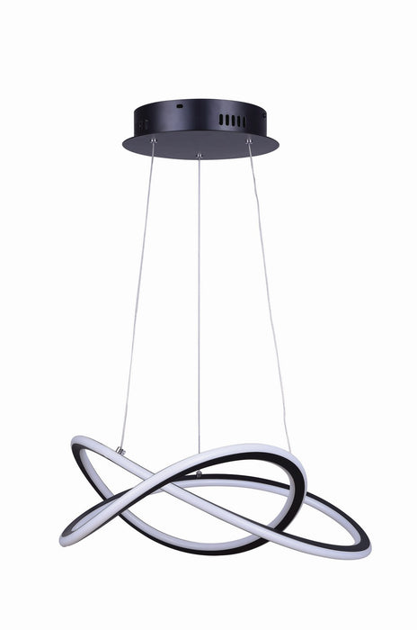 Canarm LCH155A21BK LED Chandelier, Black