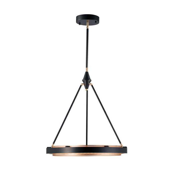 Alora PD302724CBGS LED Pendant, Classic Black/Gold Shimmer