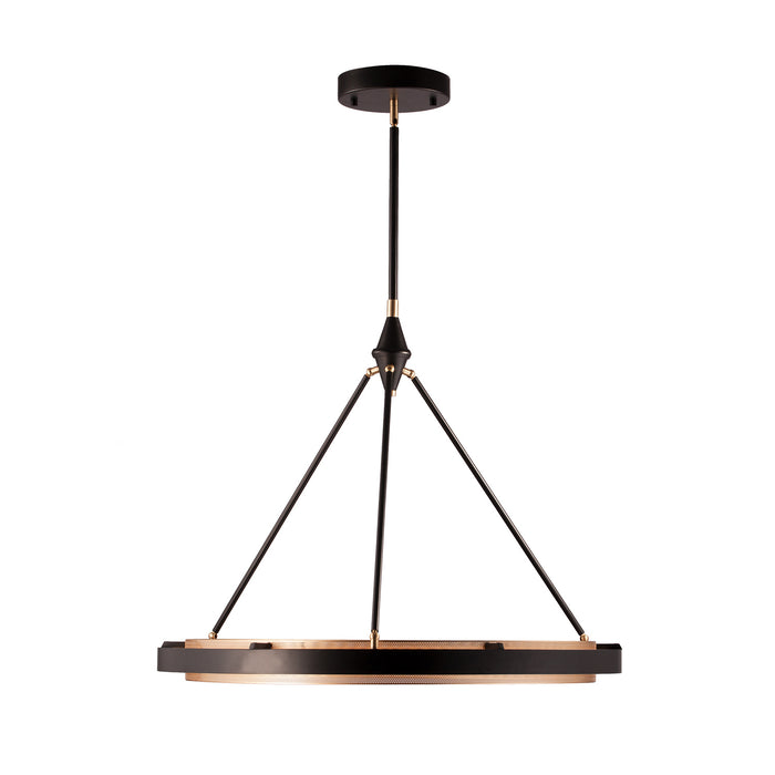 Alora PD302732CBGS LED Pendant, Classic Black/Gold Shimmer