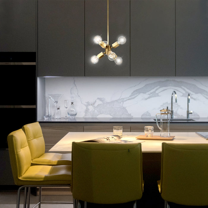 Alora PD307006VB Pendant, Vintage Brass