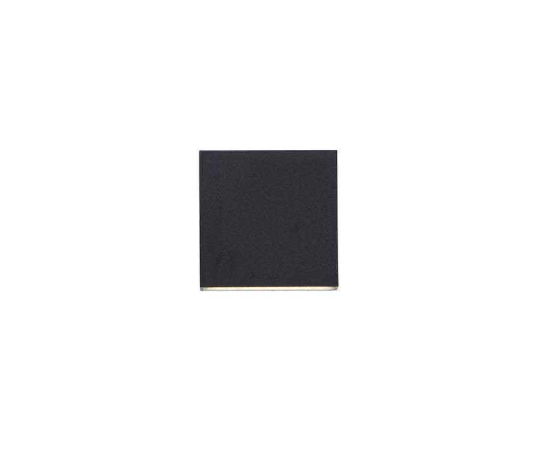 ET2 E23212-BK LED Outdoor Wall Sconce, Black