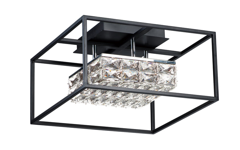 ET2 E23300-20BK LED Flush Mount, Black