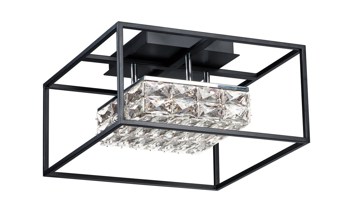 ET2 E23300-20BK LED Flush Mount, Black