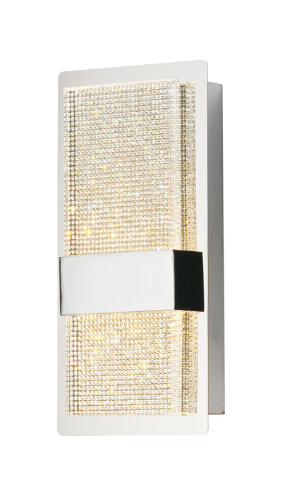 ET2 E24605-122PC LED Wall Sconce, Polished Chrome