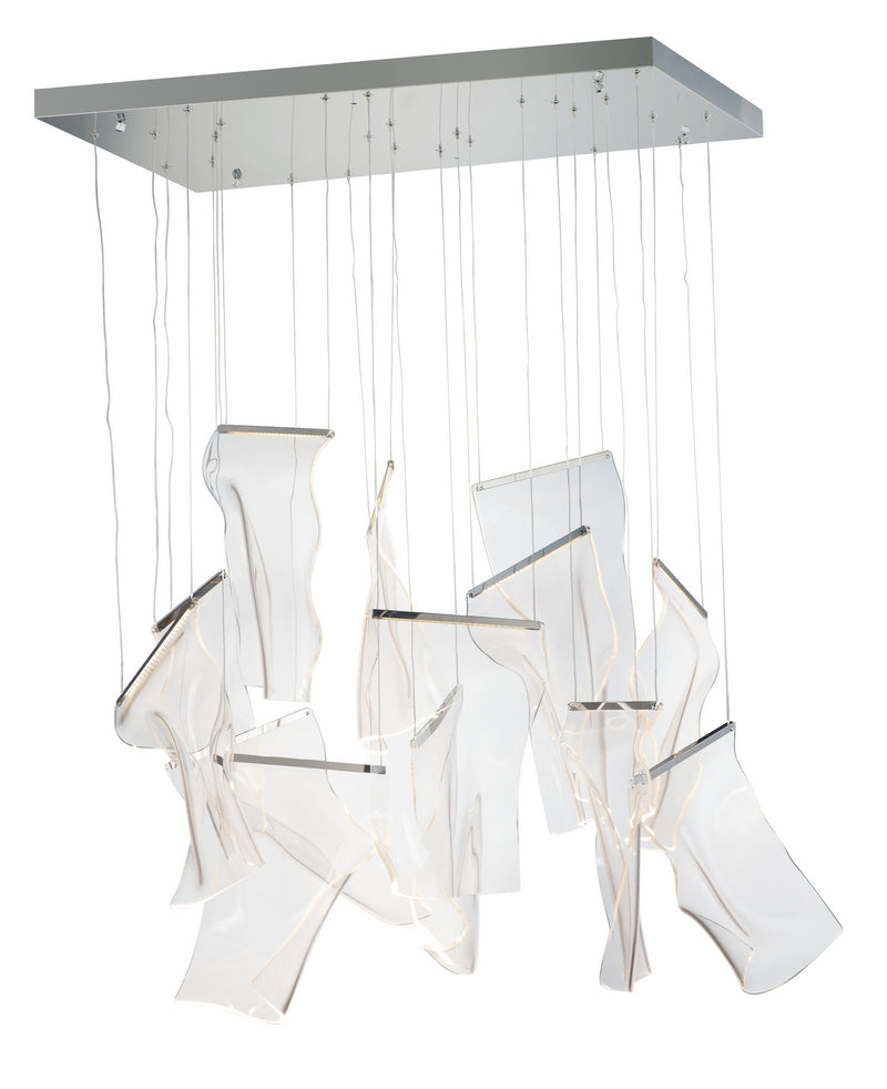 ET2 E24878-133PC LED Pendant, Polished Chrome