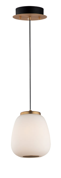 ET2 E25063-92BKGLD LED Pendant, Black / Gold