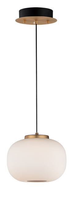 ET2 E25065-92BKGLD LED Pendant, Black / Gold