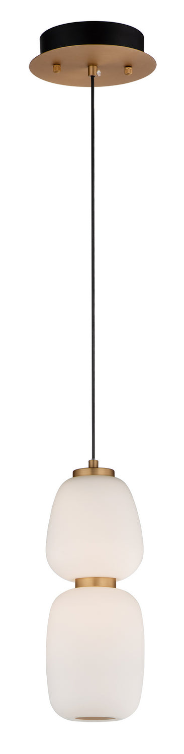 ET2 E25066-92BKGLD LED Pendant, Black / Gold