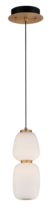 ET2 E25066-92BKGLD LED Pendant, Black / Gold