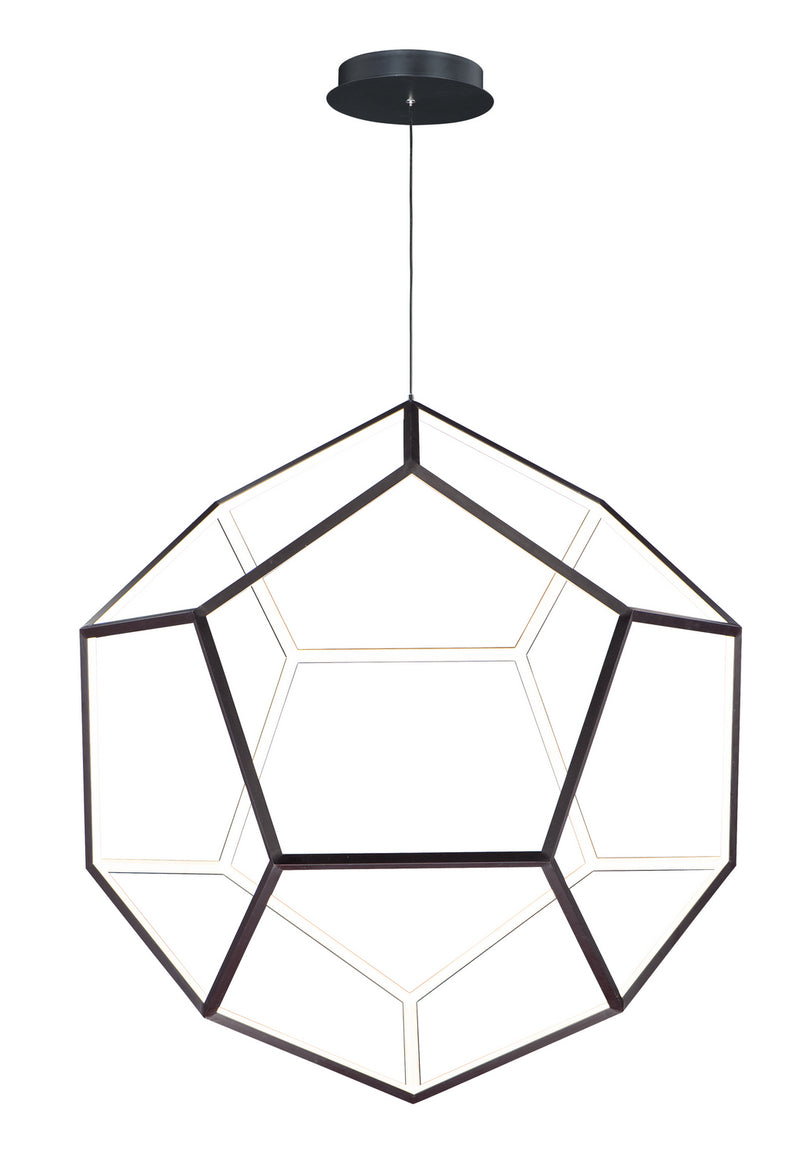 ET2 E25108-BK LED Pendant, Black