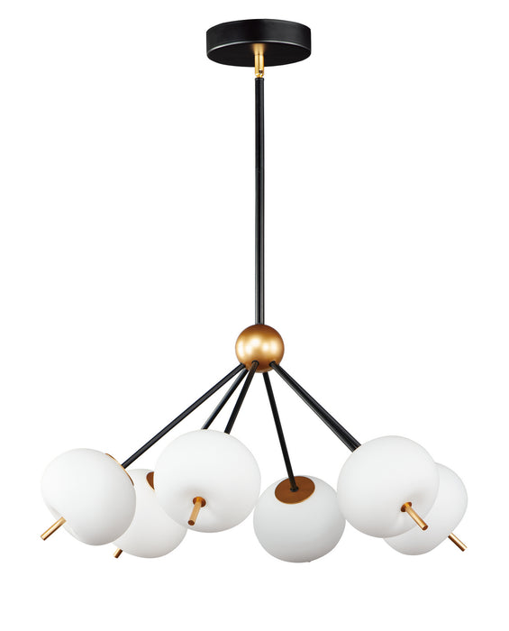ET2 E25116-92BKGLD LED Pendant, Black / Gold