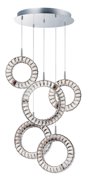 ET2 E30567-20PC LED Pendant, Polished Chrome
