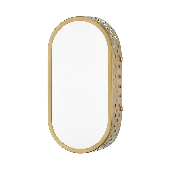 Mitzi H329101-AGB One Light Wall Sconce, Aged Brass