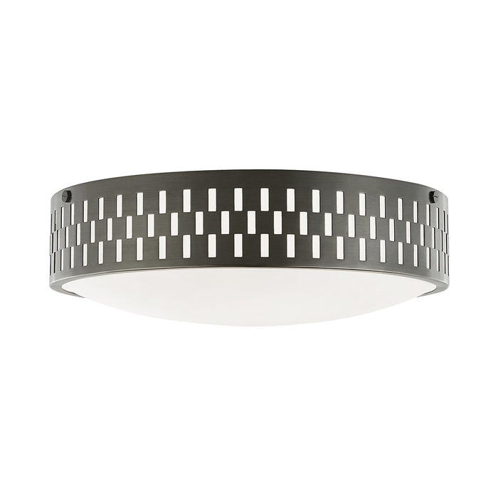 Mitzi H329503L-OB Three Light Flush Mount, Old Bronze