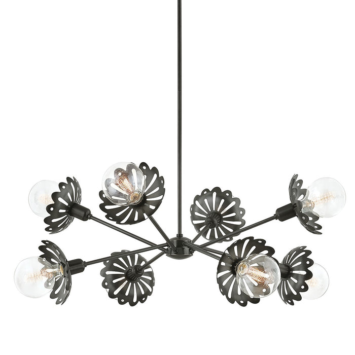 Mitzi H353808-OB Eight Light Chandelier, Old Bronze