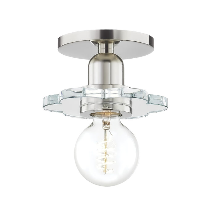Mitzi H357101-PN One Light Wall Sconce, Polished Nickel
