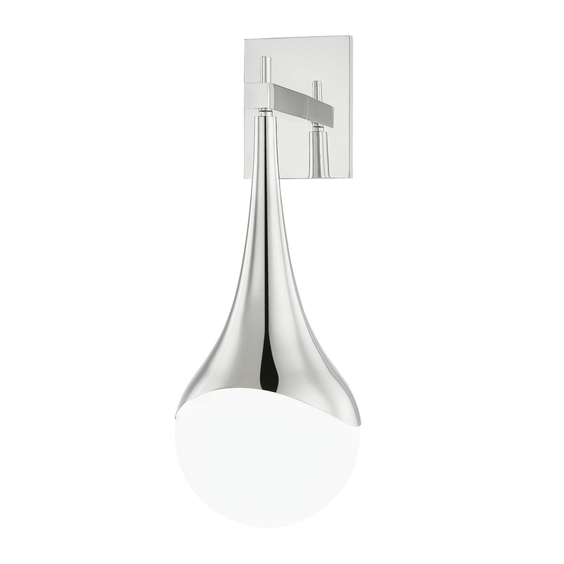 Mitzi H375101-PN One Light Wall Sconce, Polished Nickel