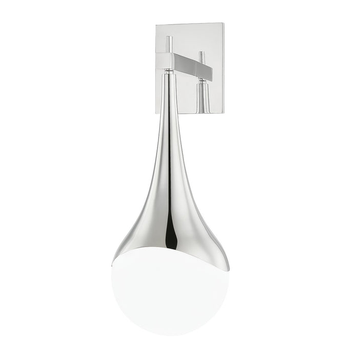 Mitzi H375101-PN One Light Wall Sconce, Polished Nickel