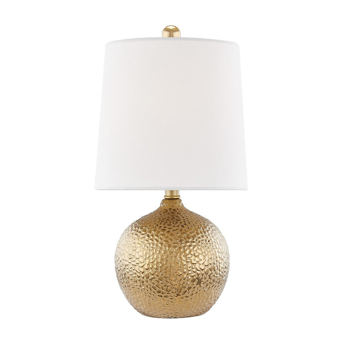 Mitzi HL364201-GD One Light Table Lamp, Gold