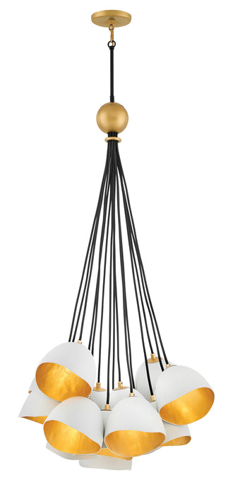 Hinkley 35906SHW LED Pendant, Shell White
