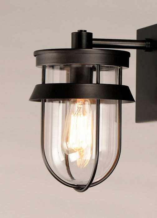 Maxim 10265CLBK One Light Outdoor Wall Lantern, Black