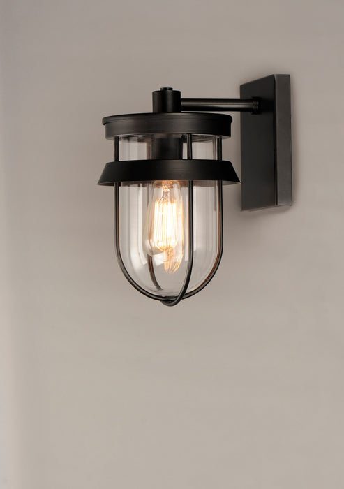 Maxim 10265CLBK One Light Outdoor Wall Lantern, Black