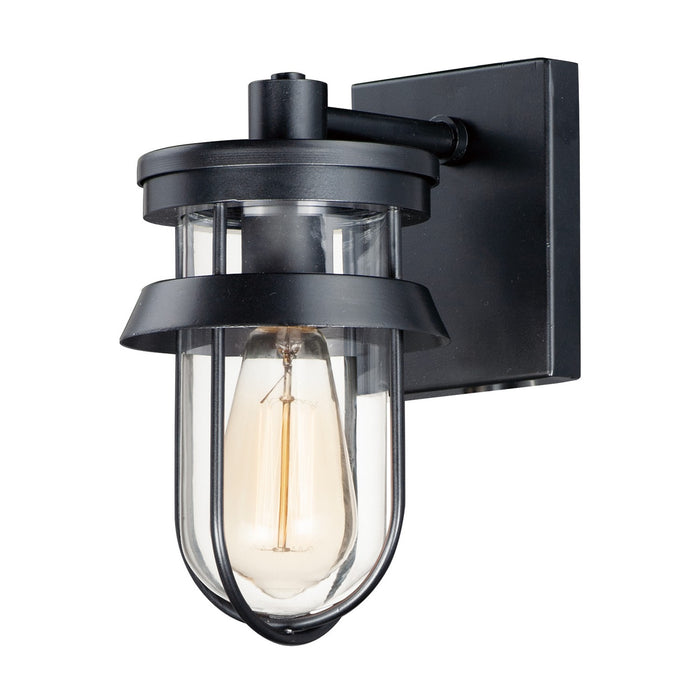 Maxim 10265CLBK One Light Outdoor Wall Lantern, Black