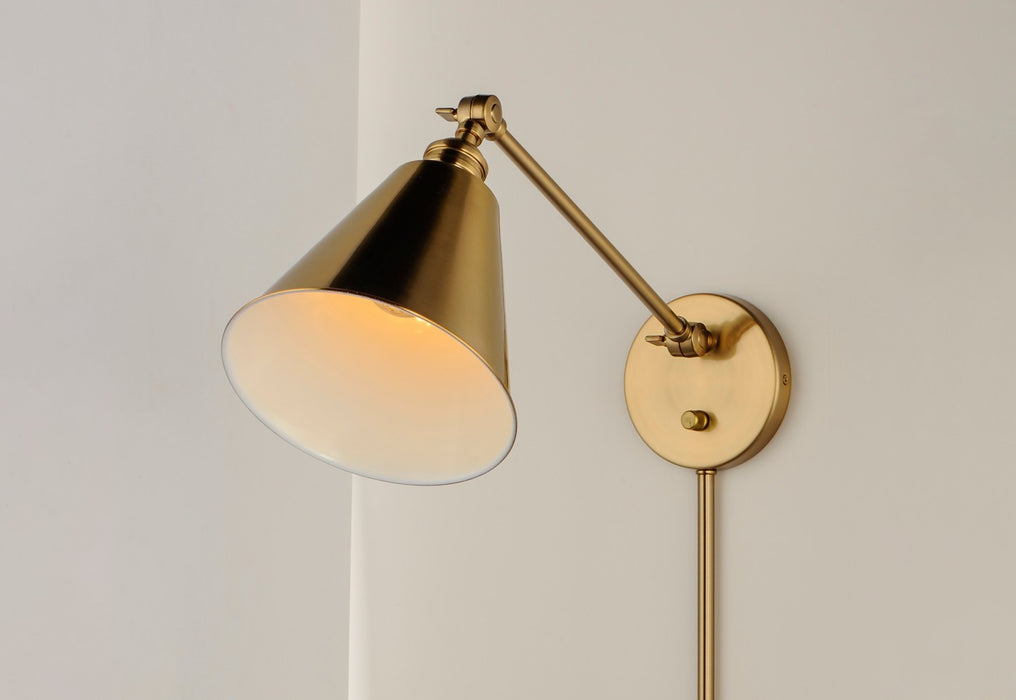Maxim 12222HR One Light Wall Sconce, Heritage
