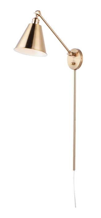 Maxim 12222HR One Light Wall Sconce, Heritage