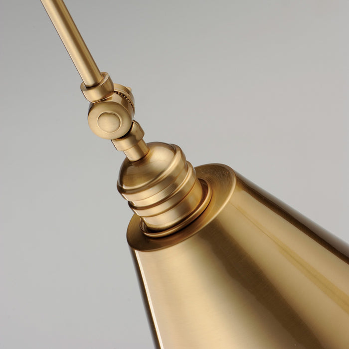 Maxim 12224HR One Light Wall Sconce, Heritage