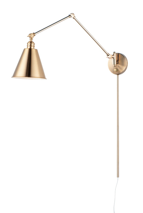 Maxim 12224HR One Light Wall Sconce, Heritage