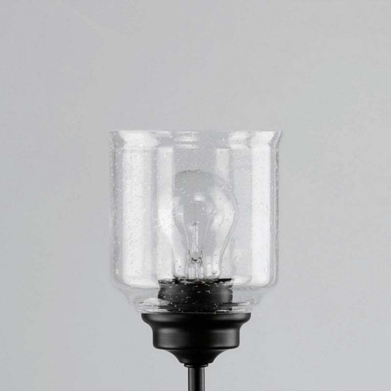 Maxim 12268CDBK Eight Light Chandelier, Black