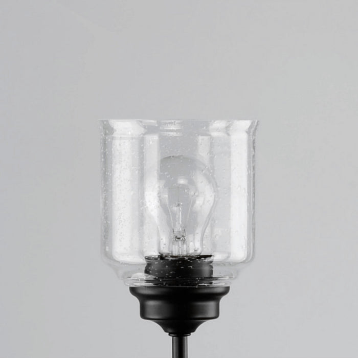 Maxim 12268CDBK Eight Light Chandelier, Black